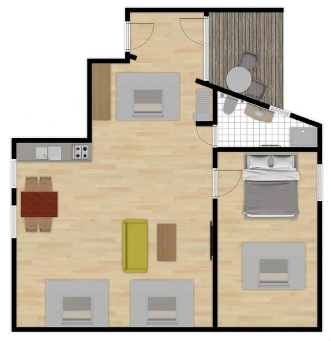 Anbo Vila Palanga Habitación foto